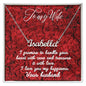 Personalized Name Necklace, To My Wife Necklace, From Husband, Anniversary Gift for Wife, Sentimental Gift for Wife, Birthday Gift for Wife - Best Today's Gifts