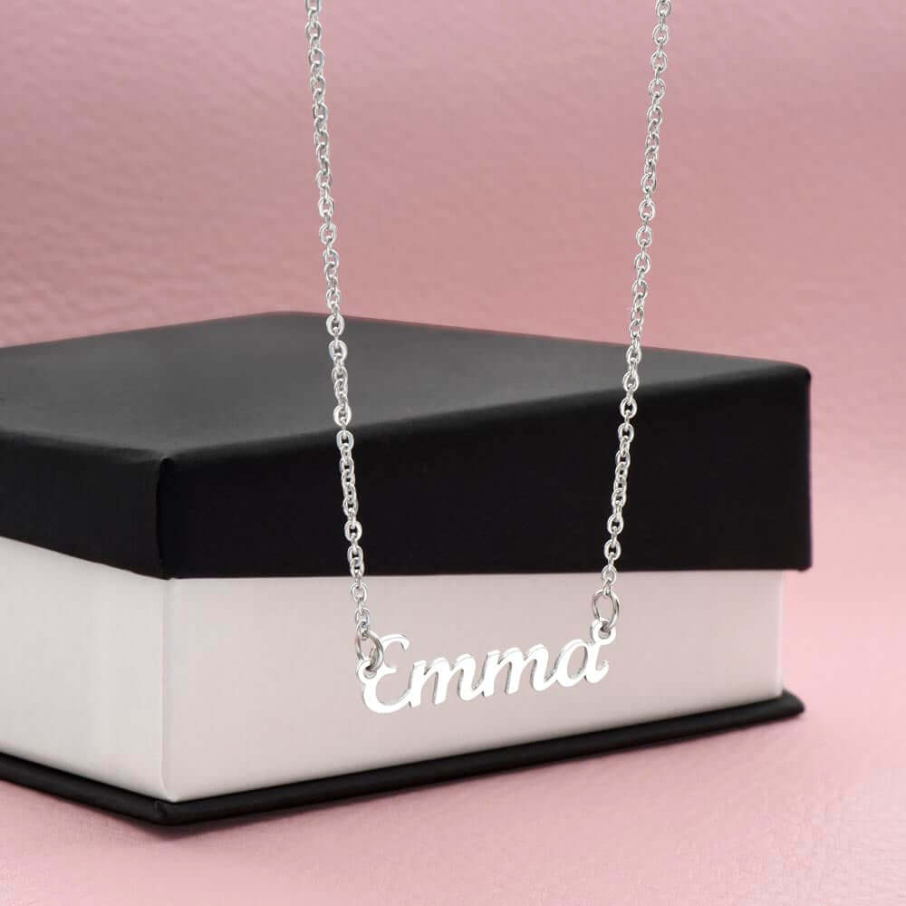 To My Mom Personalized Name Necklace, Personalized Name Necklace From Daughter, Personalized Name Necklace From Son, Housewarming Gift - Best Today's Gifts