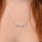 To My Mom Personalized Name Necklace, Personalized Name Necklace From Daughter, Personalized Name Necklace From Son, Housewarming Gift - Best Today's Gifts