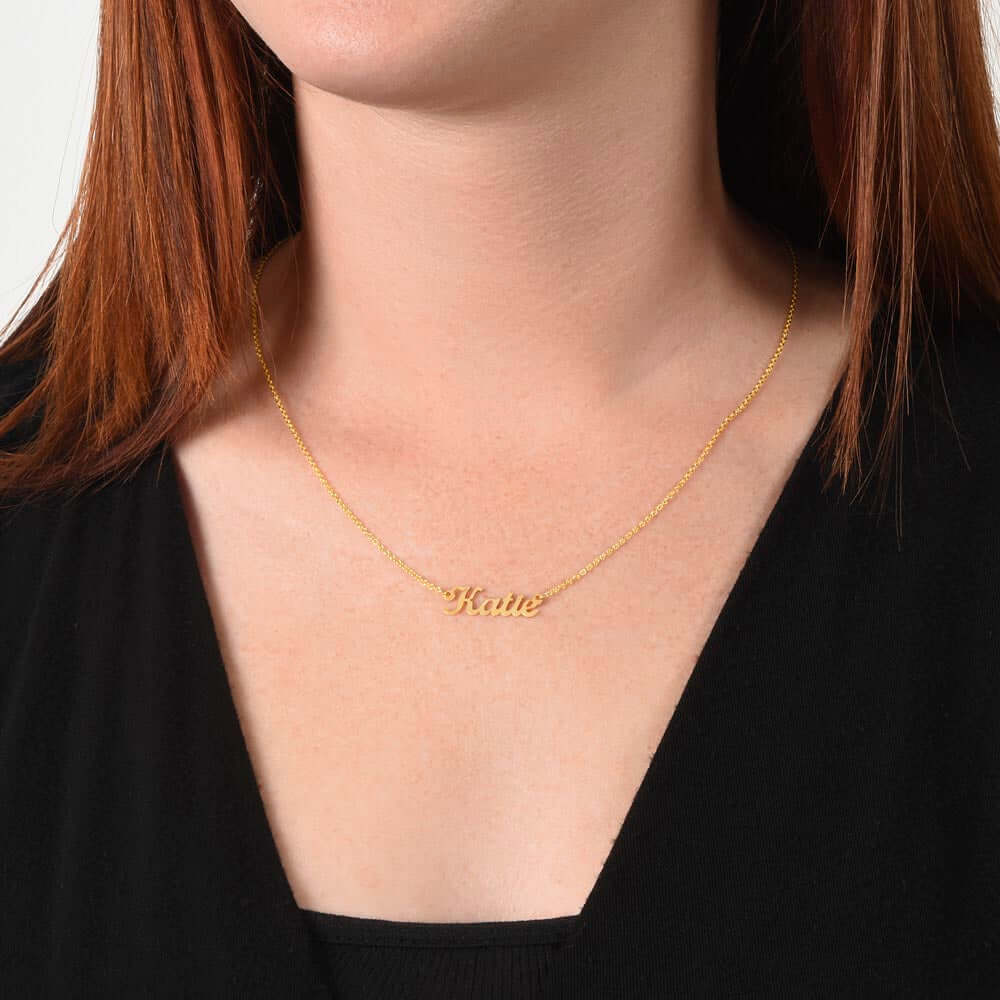 To My Mom Personalized Name Necklace, Personalized Name Necklace From Daughter, Personalized Name Necklace From Son, Housewarming Gift - Best Today's Gifts