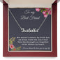 To My Best Friend Personalized Name Necklace, Friendship Jewelry, Personalized Gift For Best Friend, My Best Friend Necklace - Best Today's Gifts