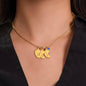 To My Mom Engraved Baby Feet Necklace with Birthstone, Housewarming Gift For My Mom - Best Today's Gifts