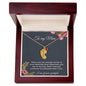 To My Mom Engraved Baby Feet Necklace with Birthstone, Housewarming Gift For My Mom - Best Today's Gifts