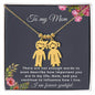 To My Mom Engraved Kids Charm Necklace, Housewarming Gift For My Mom - Best Today's Gifts