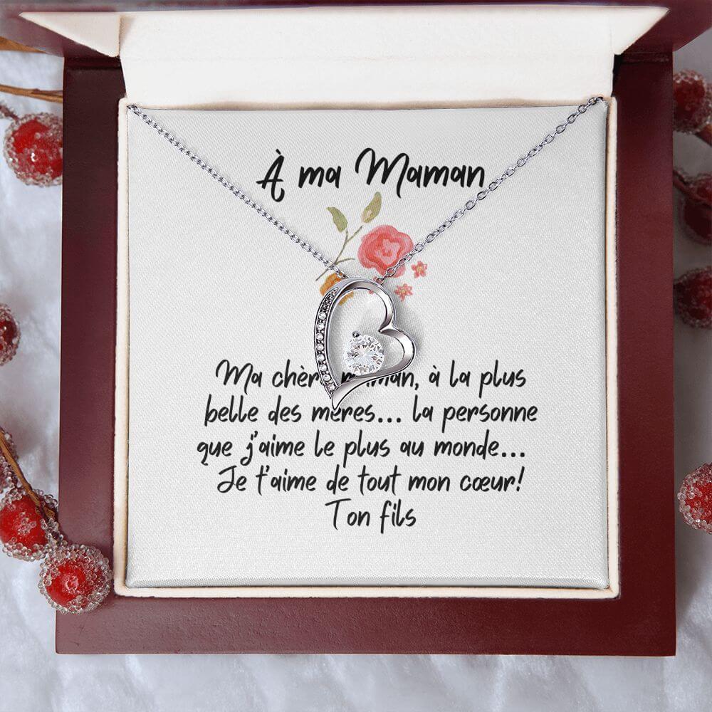 À ma Maman - Forever Love Necklace, de la part de ton fils - Best Today's Gifts