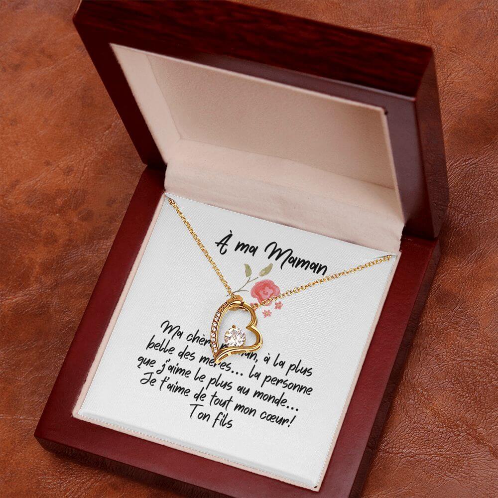 À ma Maman - Forever Love Necklace, de la part de ton fils - Best Today's Gifts