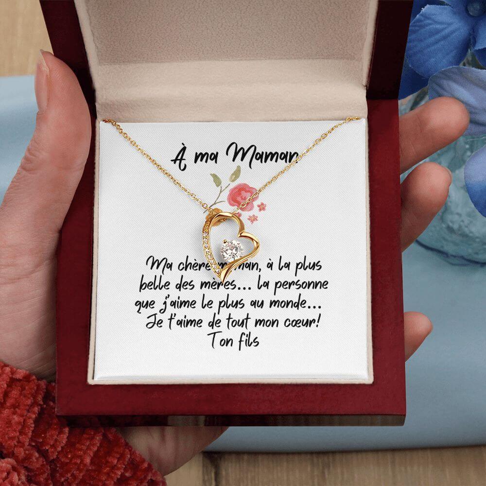 À ma Maman - Forever Love Necklace, de la part de ton fils - Best Today's Gifts