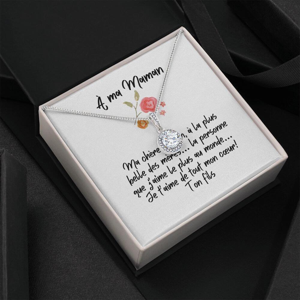 À ma Maman, Eternal Hope Necklace, de la part de ton fils - Best Today's Gifts
