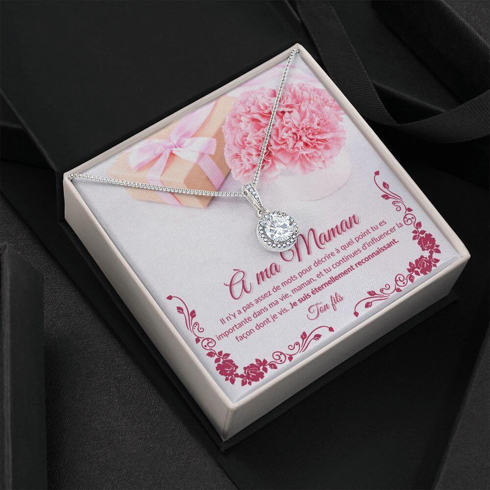 À ma Maman, Eternal Hope Necklace, de la part de ton fils - Best Today's Gifts