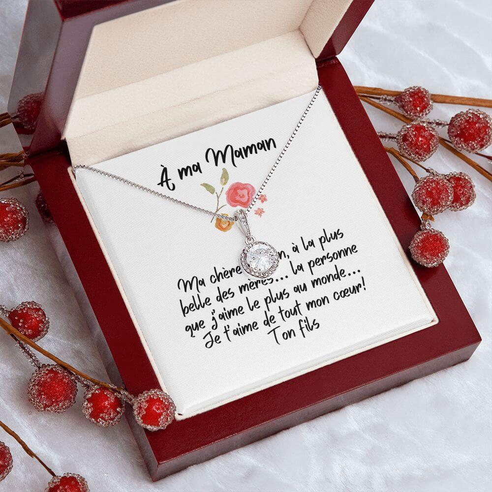 À ma Maman, Eternal Hope Necklace, de la part de ton fils - Best Today's Gifts