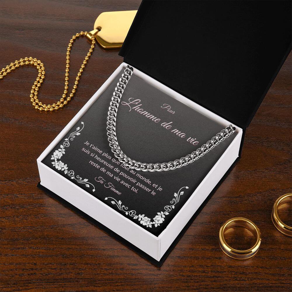 Cuban Link Chain pour l'homme de ma vie - Best Today's Gifts
