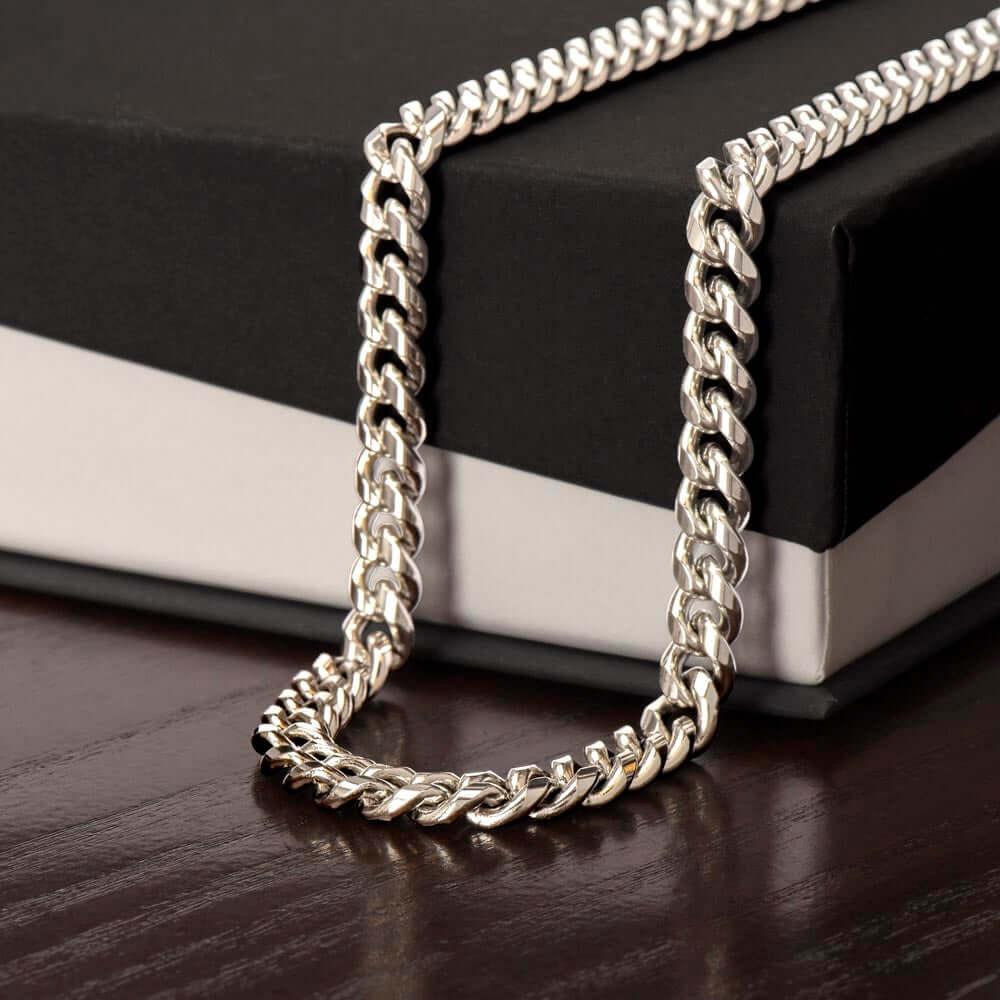 Cuban Link Chain pour l'homme de ma vie - Best Today's Gifts