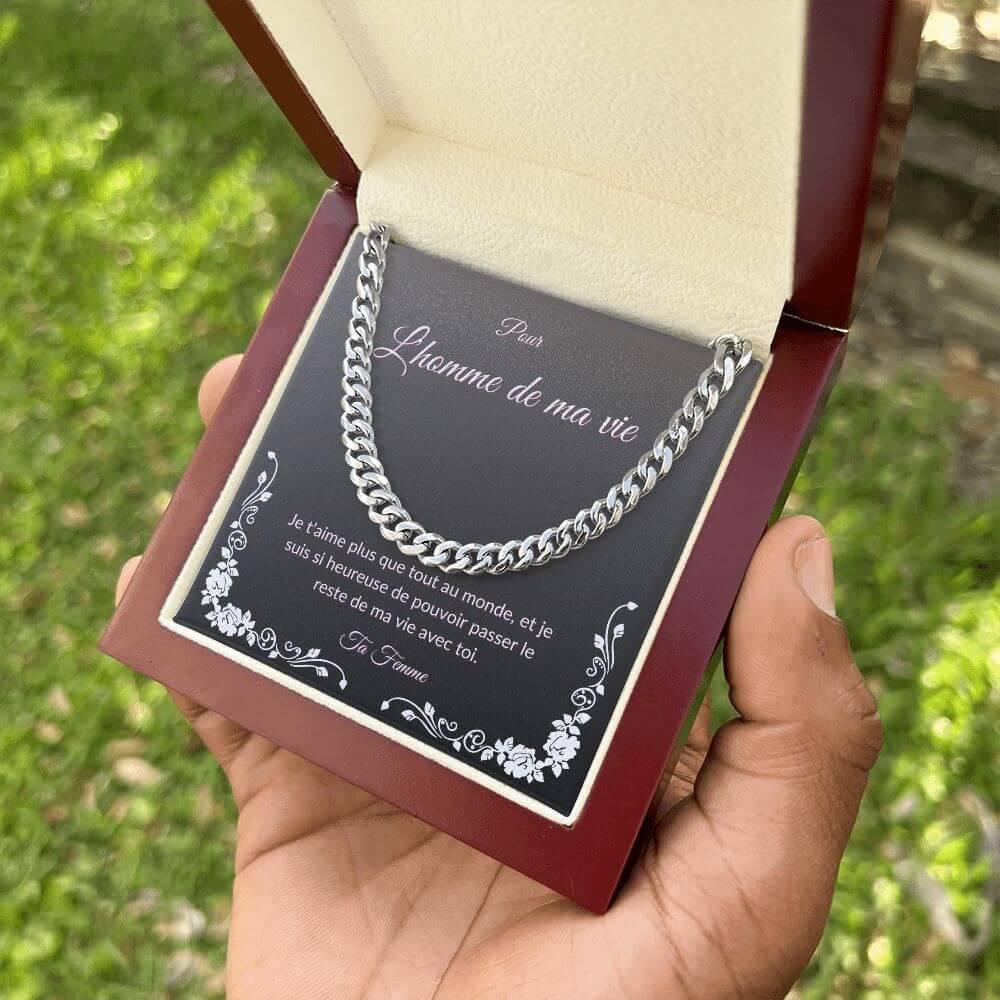 Cuban Link Chain pour l'homme de ma vie - Best Today's Gifts