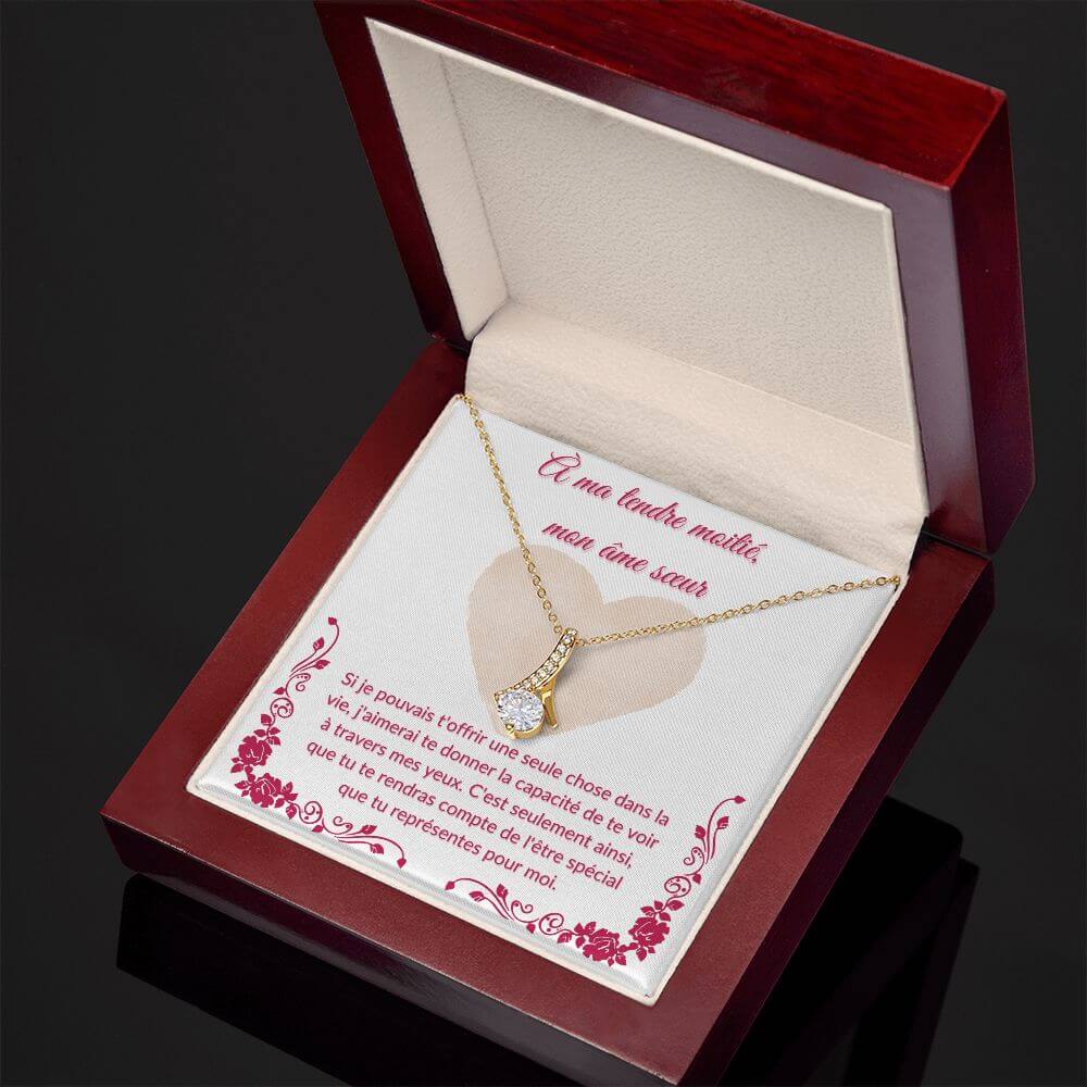 À mon âme sœur, Alluring Beauty Necklace - Best Today's Gifts