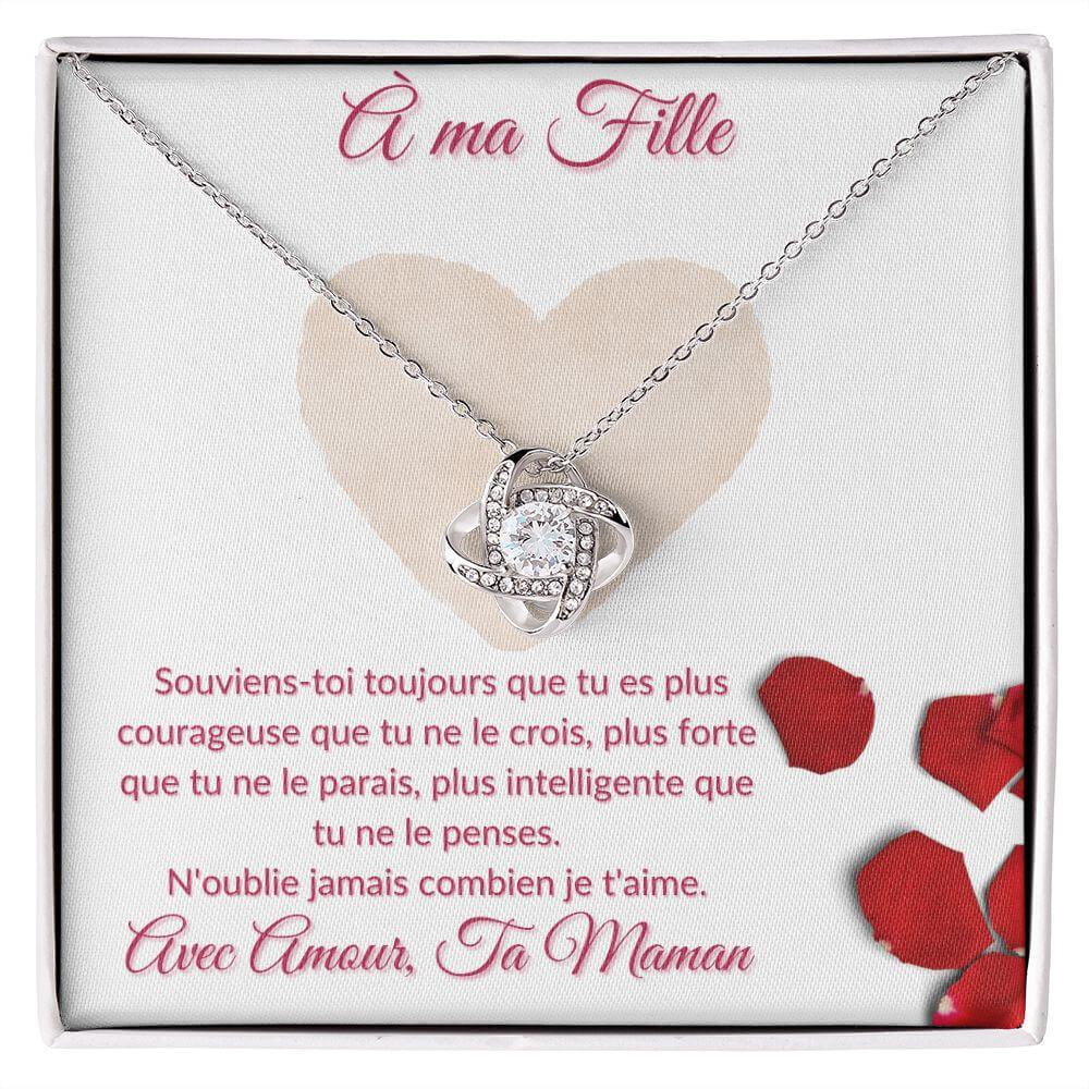 Love Knot Necklace - À ma fille, de ta maman - Best Today's Gifts