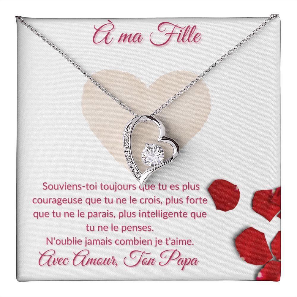 Forever Love Necklace - À ma fille, de ton père - Best Today's Gifts