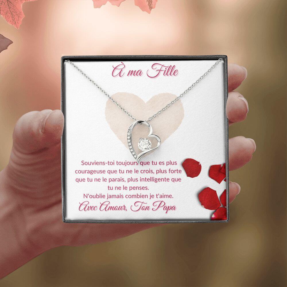 Forever Love Necklace - À ma fille, de ton père - Best Today's Gifts