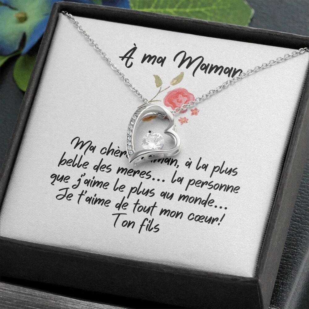 À ma Maman - Forever Love Necklace, de la part de ton fils - Best Today's Gifts