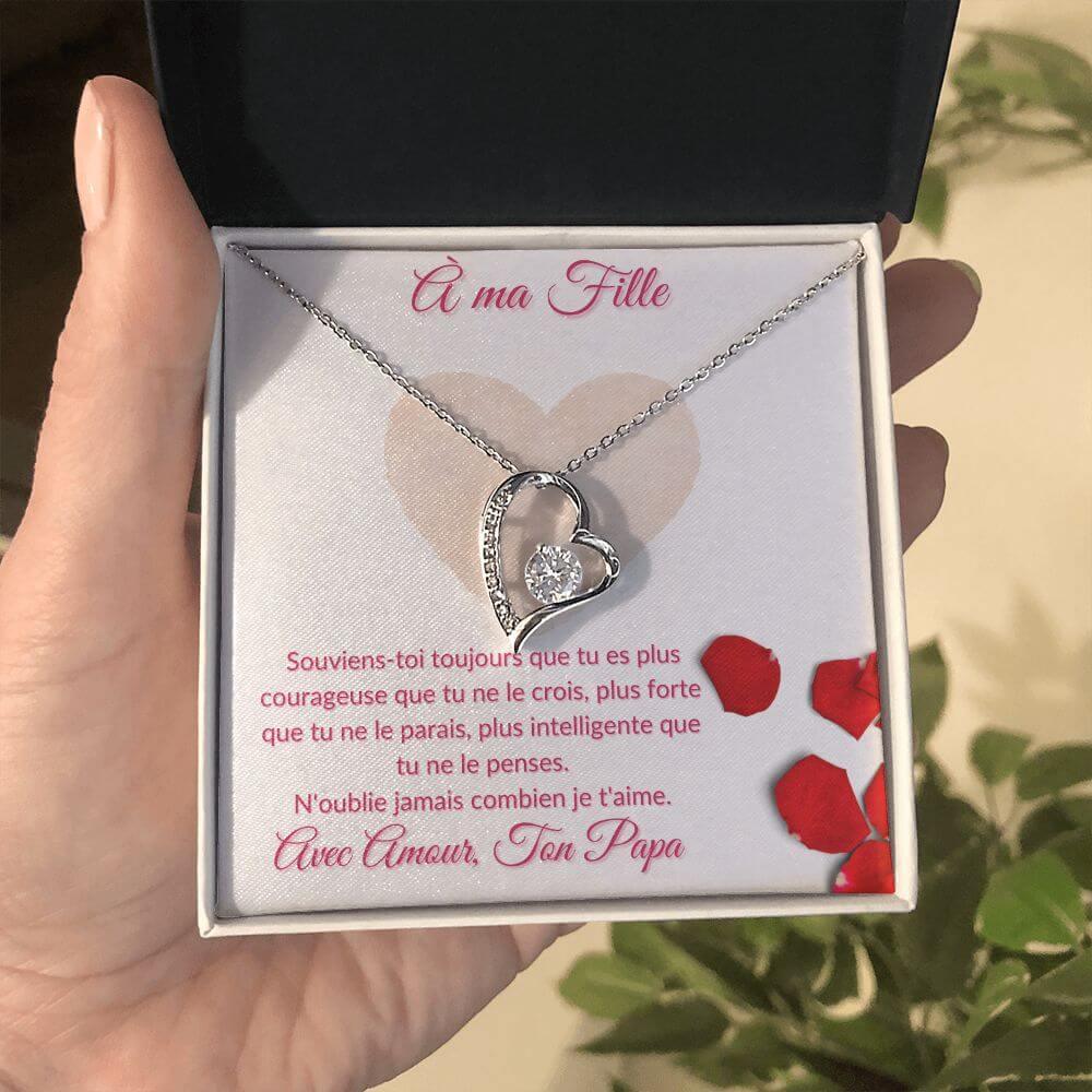 Forever Love Necklace - À ma fille, de ton père - Best Today's Gifts