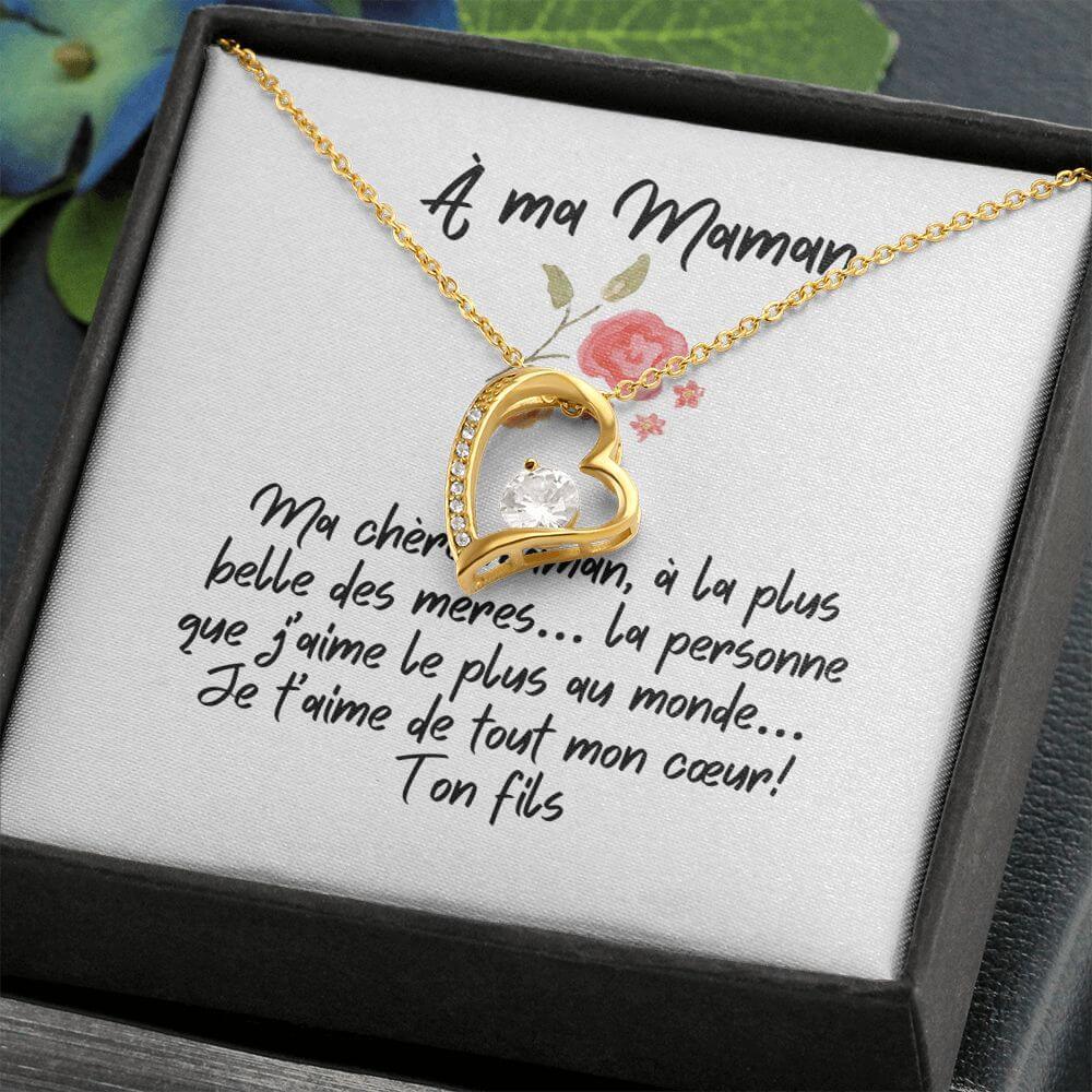 À ma Maman - Forever Love Necklace, de la part de ton fils - Best Today's Gifts