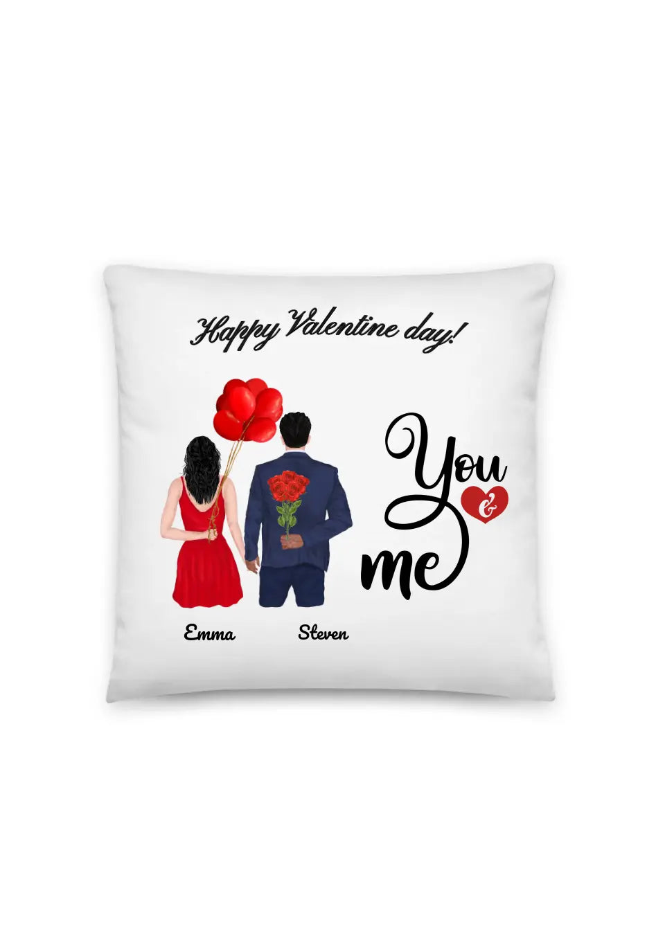 Valentine's Gifts For Couples - Personalized Pillow with Custom Quote - Best Today's Gifts