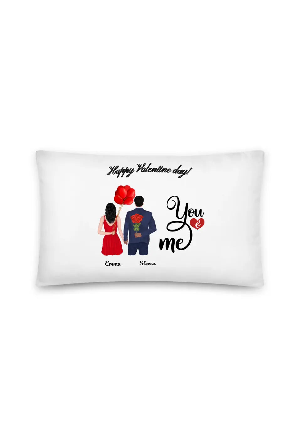 Valentine's Gifts For Couples - Personalized Pillow with Custom Quote - Best Today's Gifts