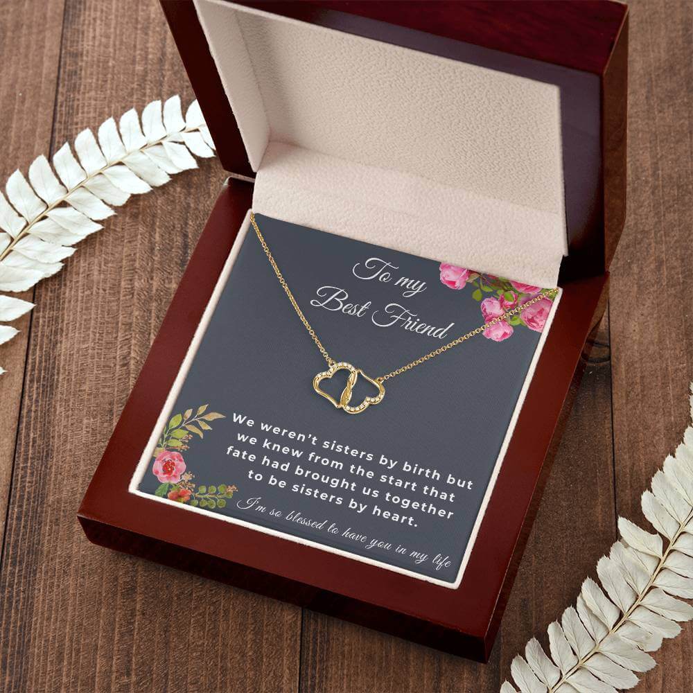 To My Best Friend Everlasting Love Necklace, Friendship Jewelry, Personalized Gift For Best Friend, Best Friend Necklace - Best Today's Gifts