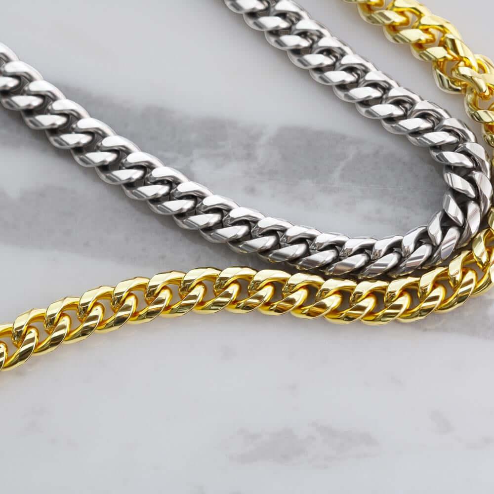 Cuban Link Chain Necklace To My Husband - Best Today's Gifts