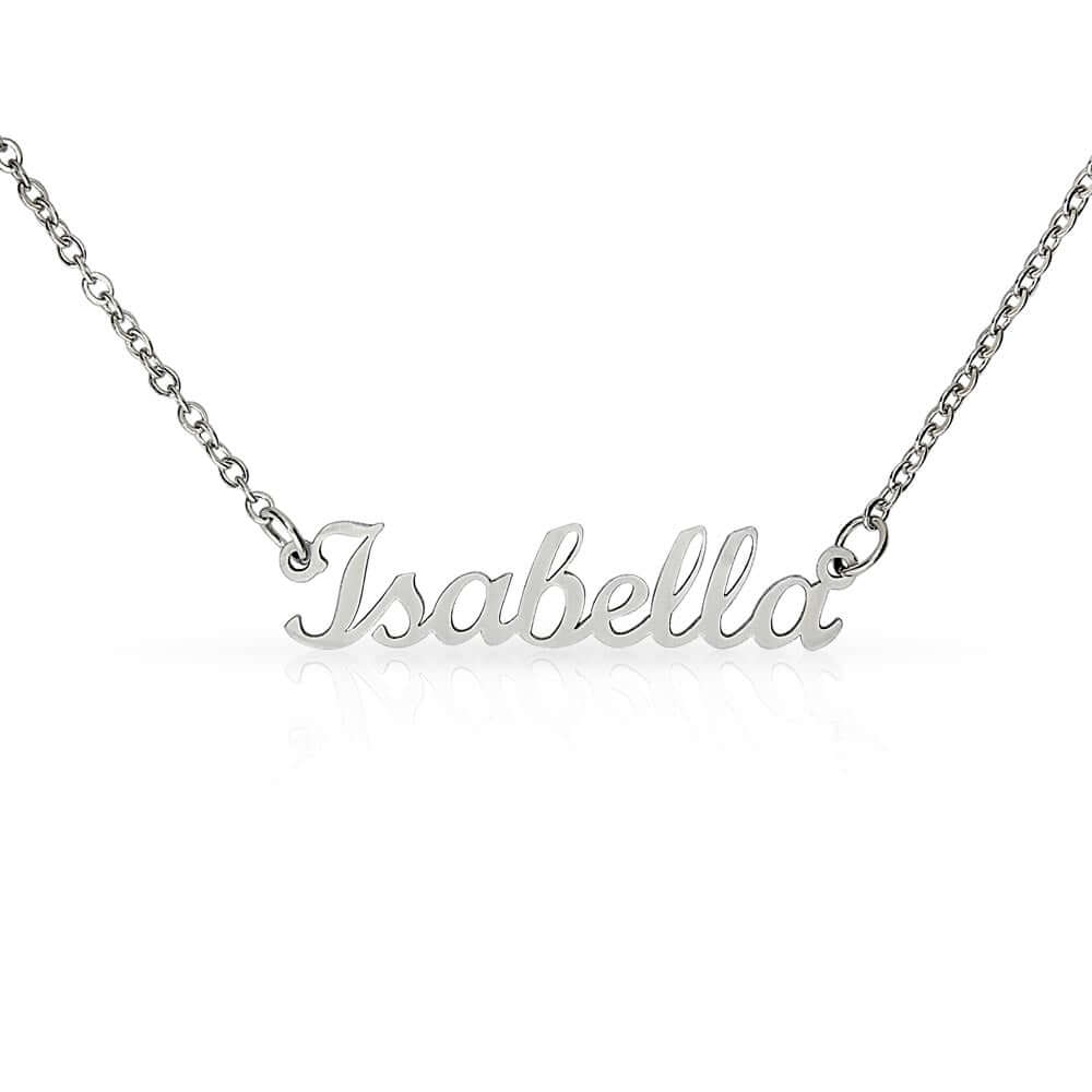 Personalized Name Necklace Without Message Card, Gift for Mom, Gift for Sister, Gift for Wife, Gift for Girlfriend, Personalized Gift - Best Today's Gifts