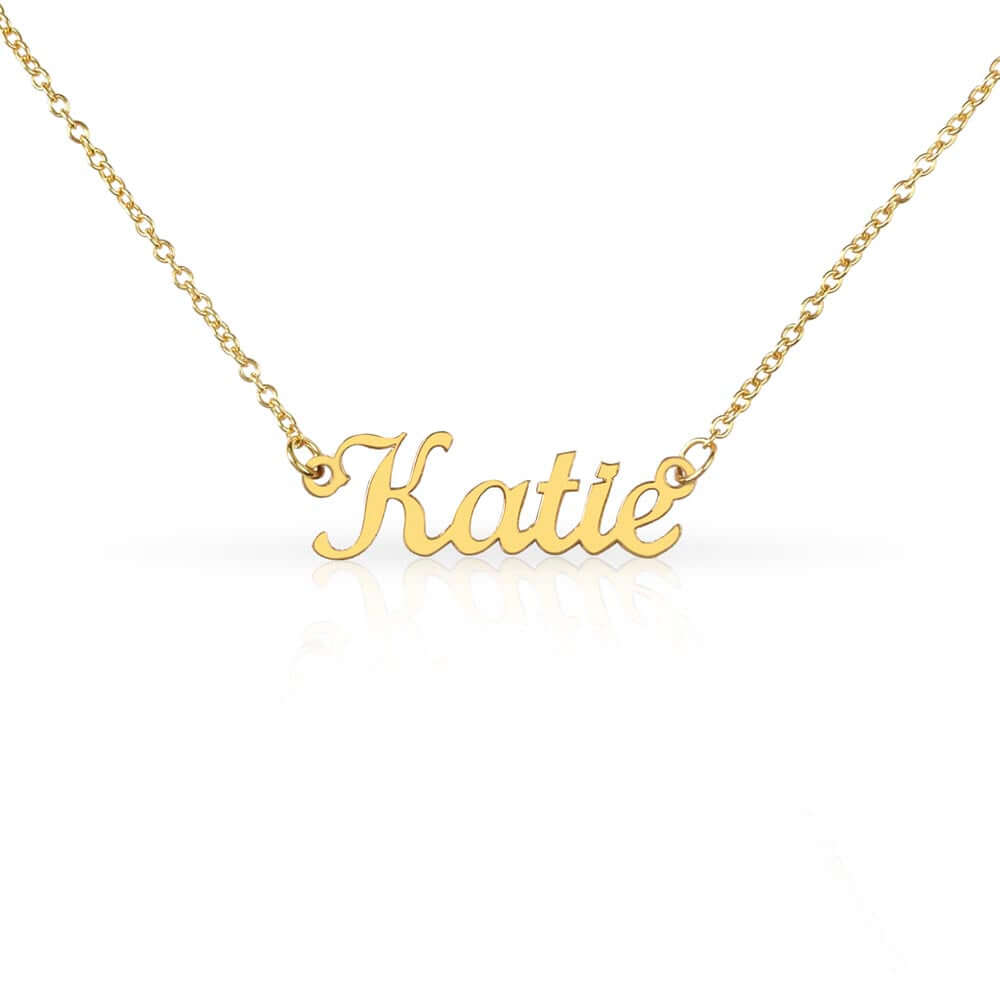 Personalized Name Necklace Without Message Card, Gift for Mom, Gift for Sister, Gift for Wife, Gift for Girlfriend, Personalized Gift - Best Today's Gifts
