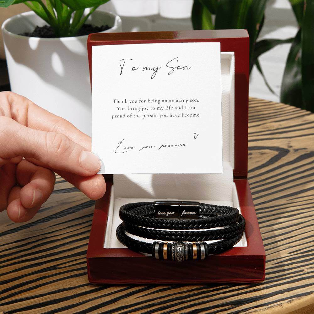 To My Son - Love You Forever Bracelet - Best Today's Gifts