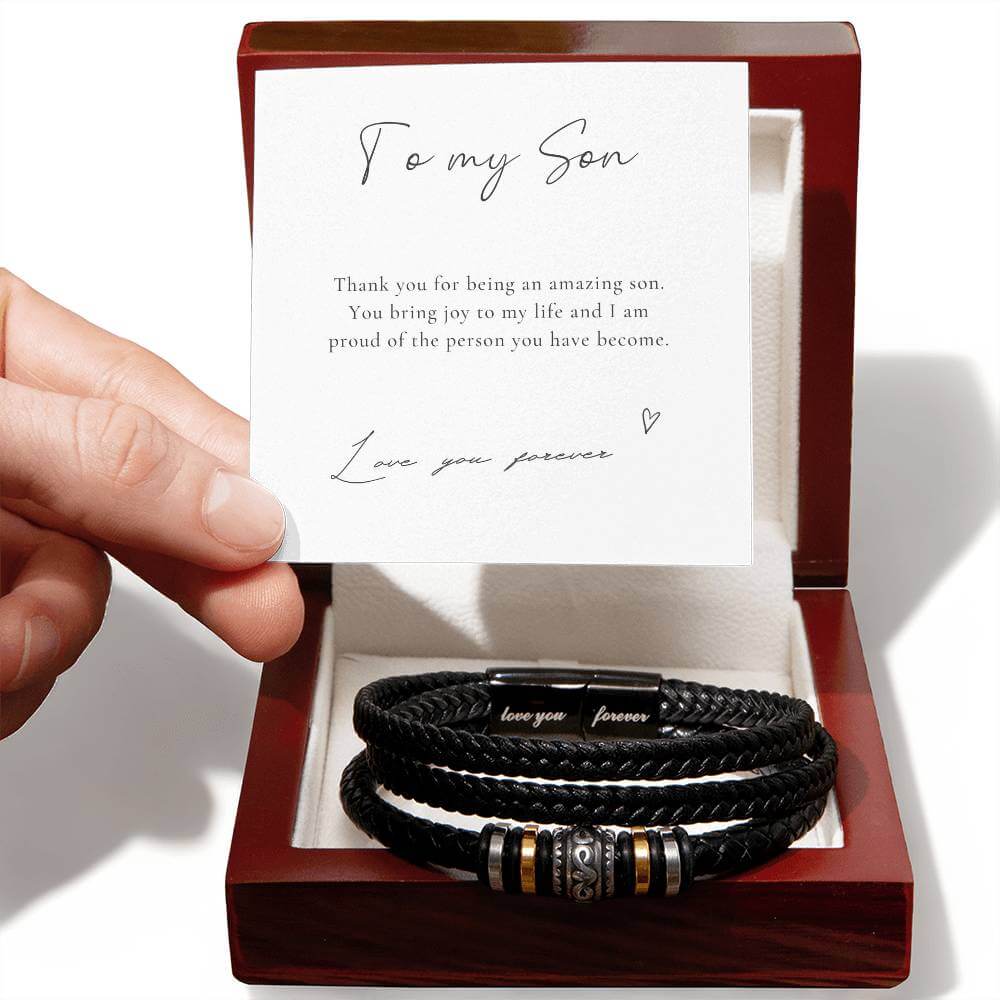 To My Son - Love You Forever Bracelet - Best Today's Gifts