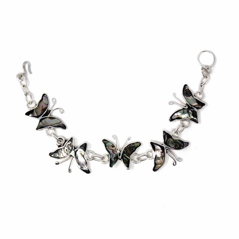 Bracelet, Abalone Butterflies - Best Today's Gifts