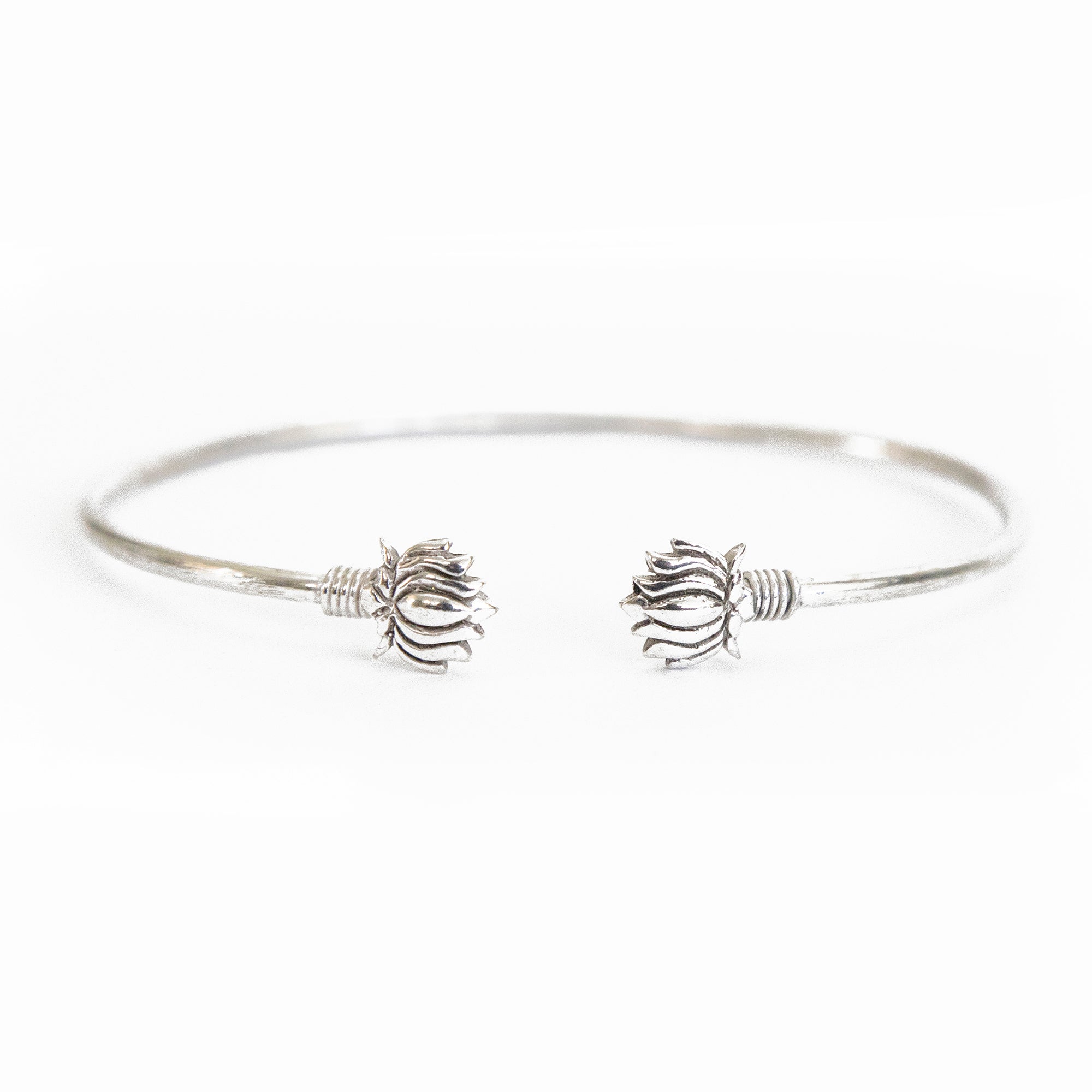 Double Lotus Cuff Bracelet - Best Today's Gifts