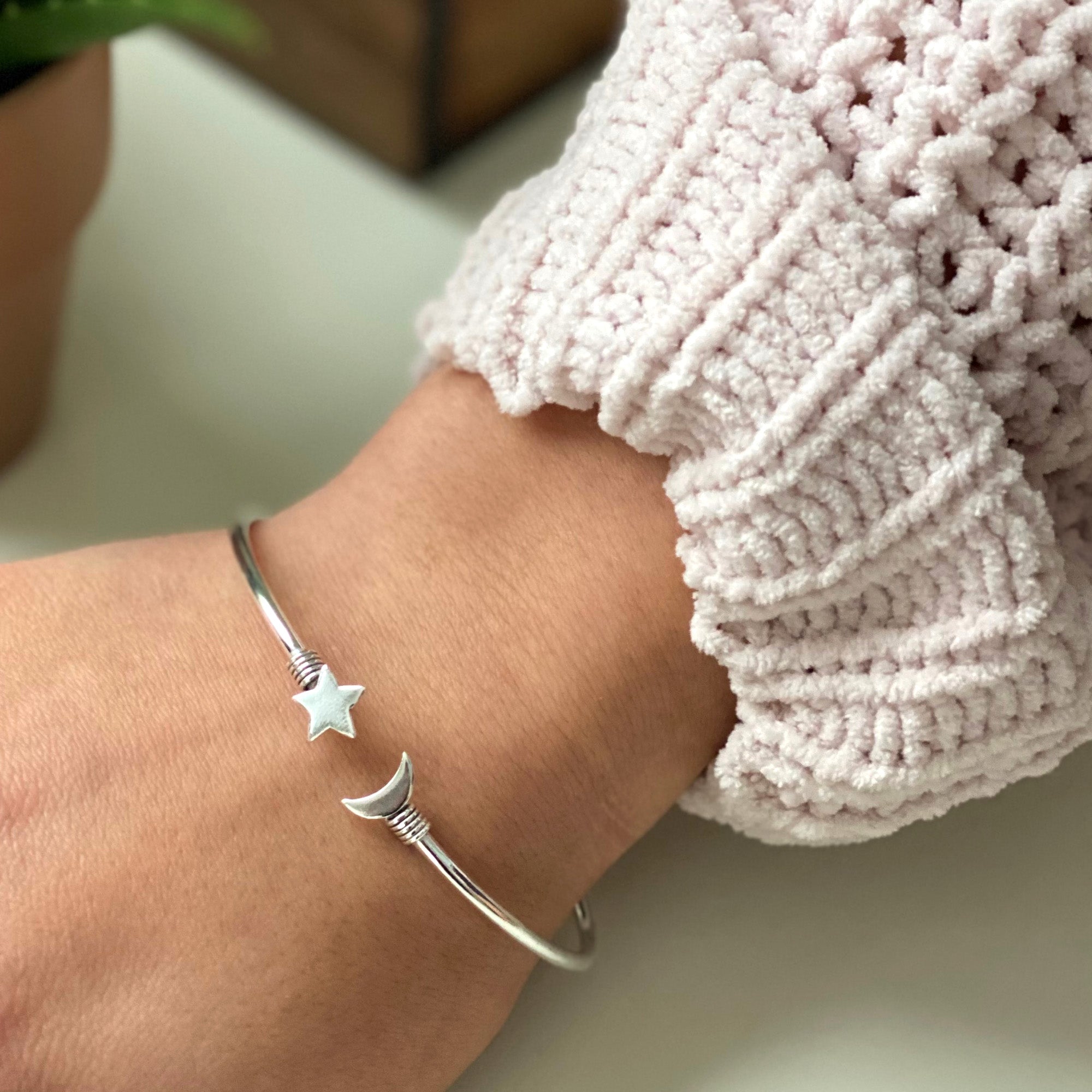 Star and Moon Cuff Bracelet - Best Today's Gifts