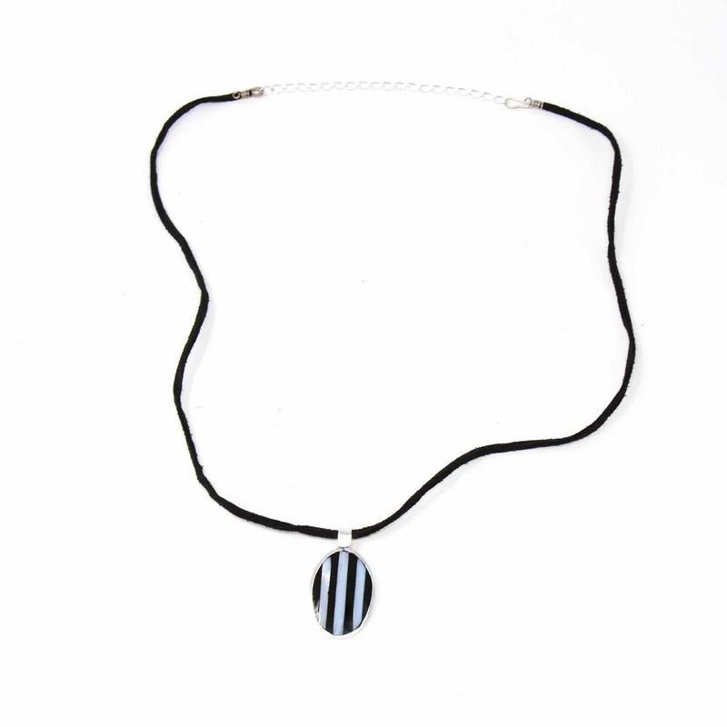 Pendant, Alabalone and Black Stripe - Best Today's Gifts