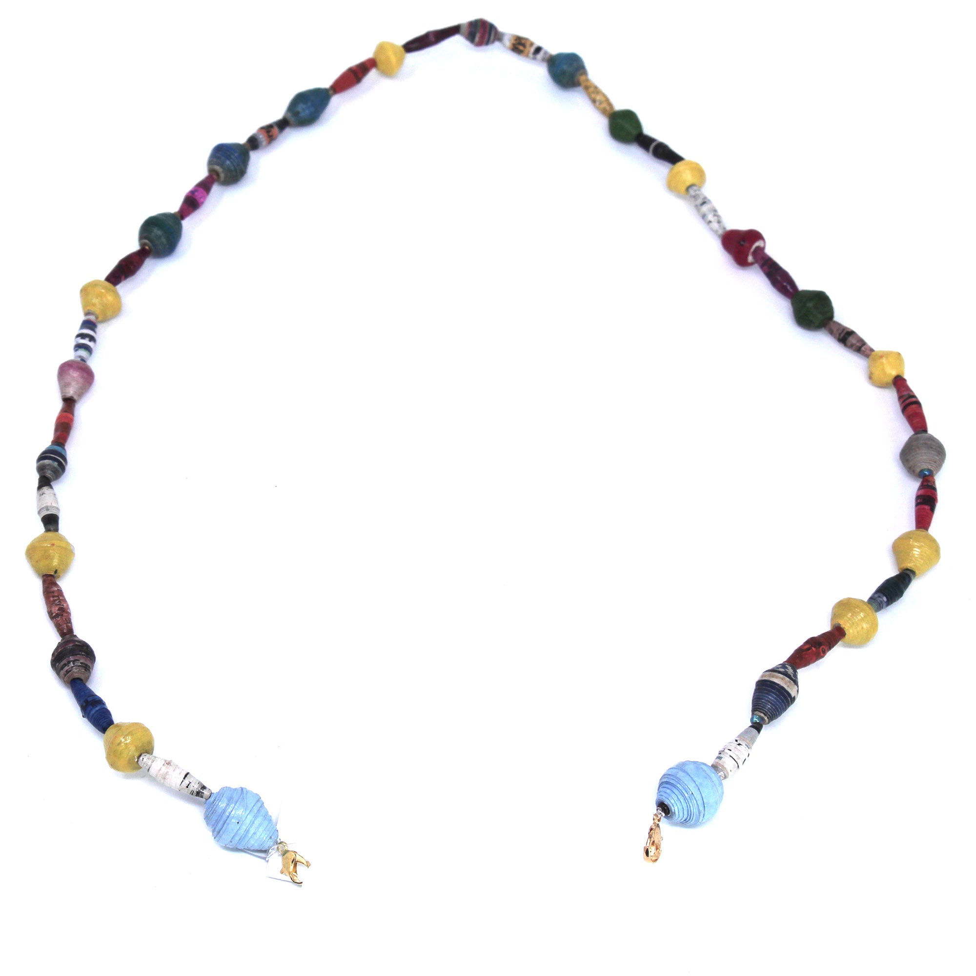 Face Mask/Eyeglass Paper Bead Chain, Colorful Mixed Shapes - Best Today's Gifts