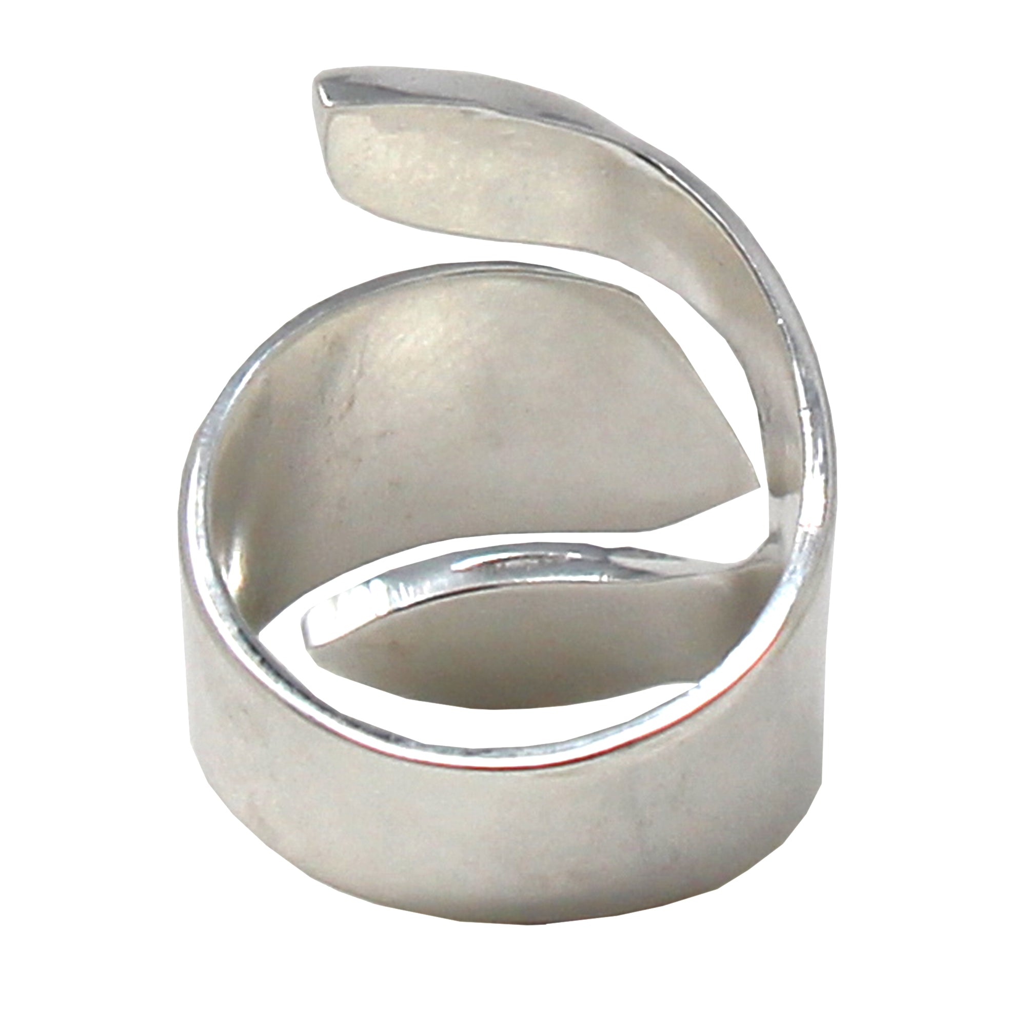 Wide Red Jasper and Silver Ring - Size 8 - Best Today's Gifts