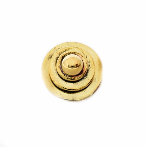 Domed Adjustable Brass Ring - Best Today's Gifts