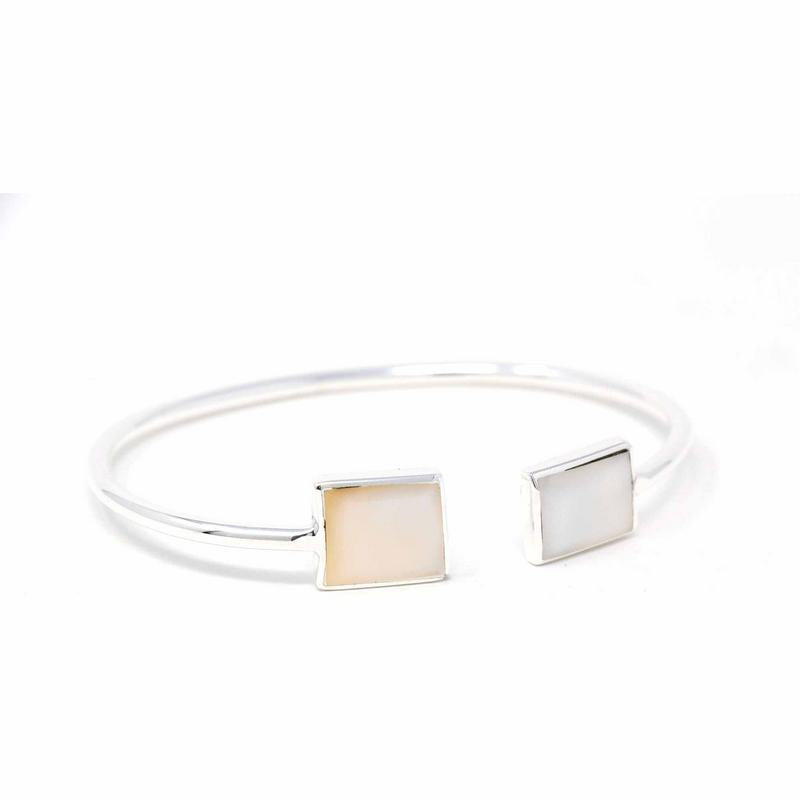 Cuff Bracelet, Mother of Pearl Square - Best Today's Gifts