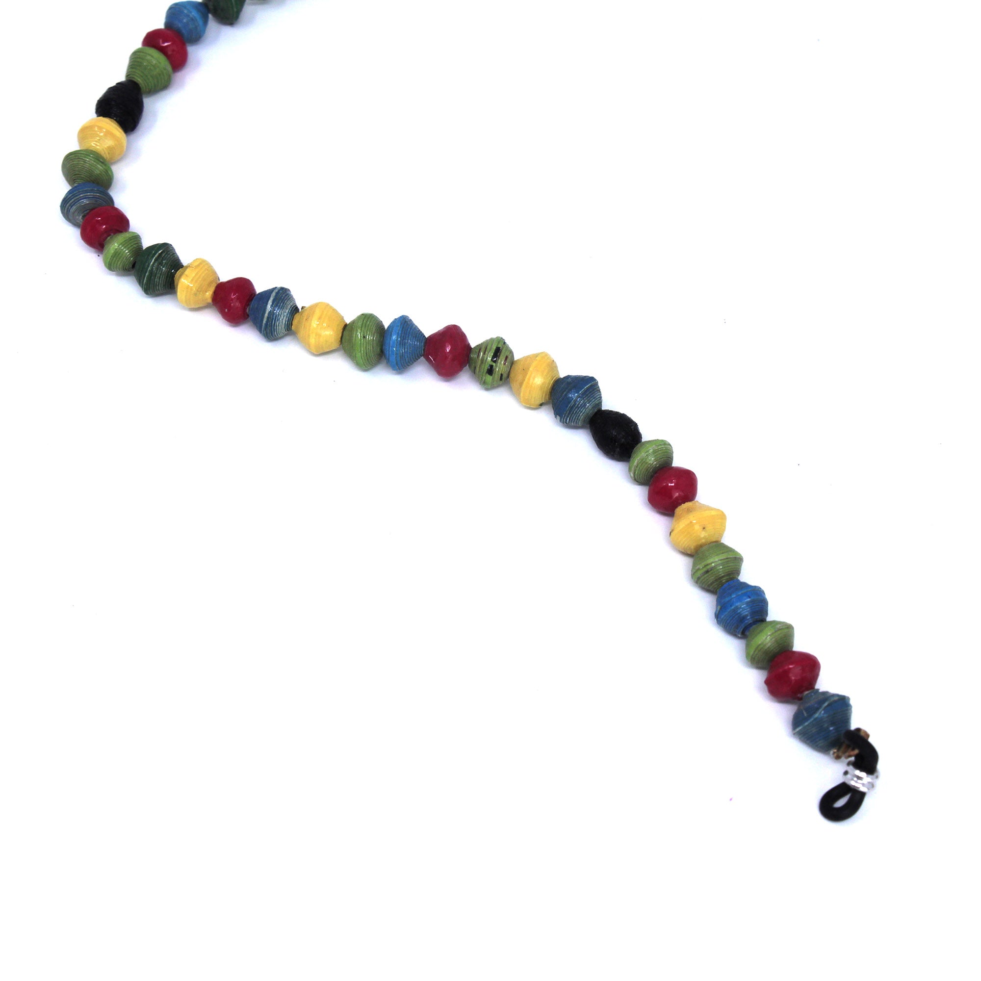 Face Mask/Eyeglass Paper Bead Chain, Colorful Round Beads - Best Today's Gifts