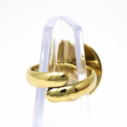 Domed Adjustable Brass Ring - Best Today's Gifts