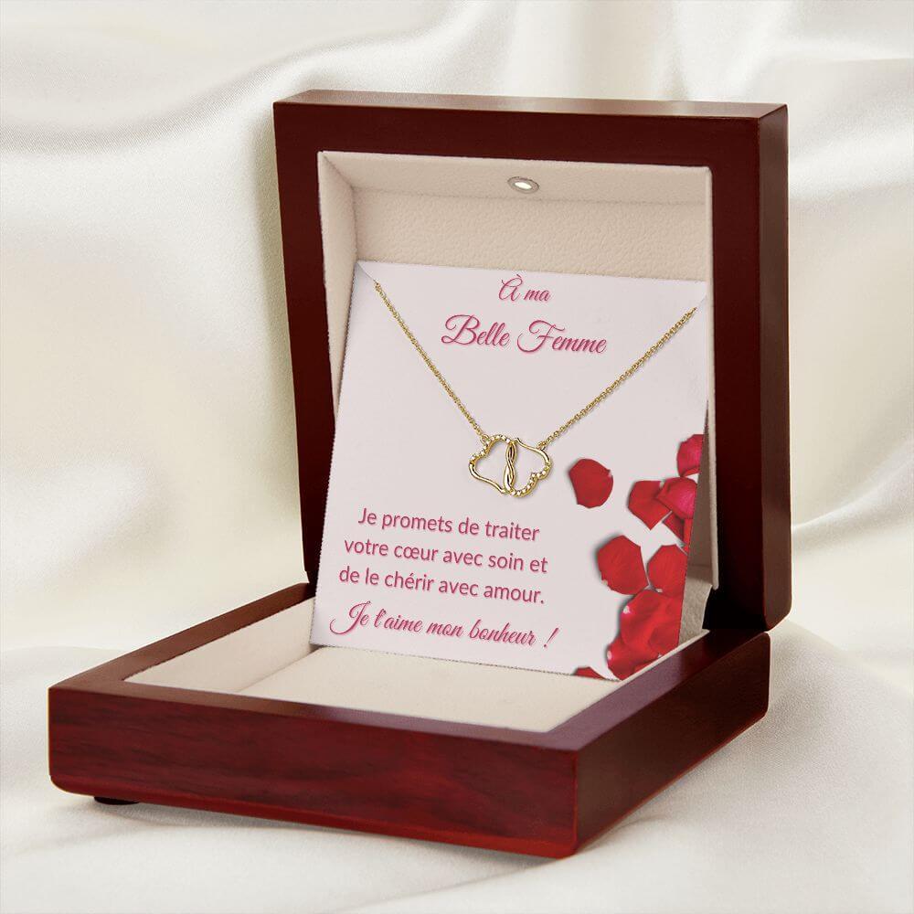 À ma Femme, Everlasting Love Necklace, de la part de ton homme - Best Today's Gifts