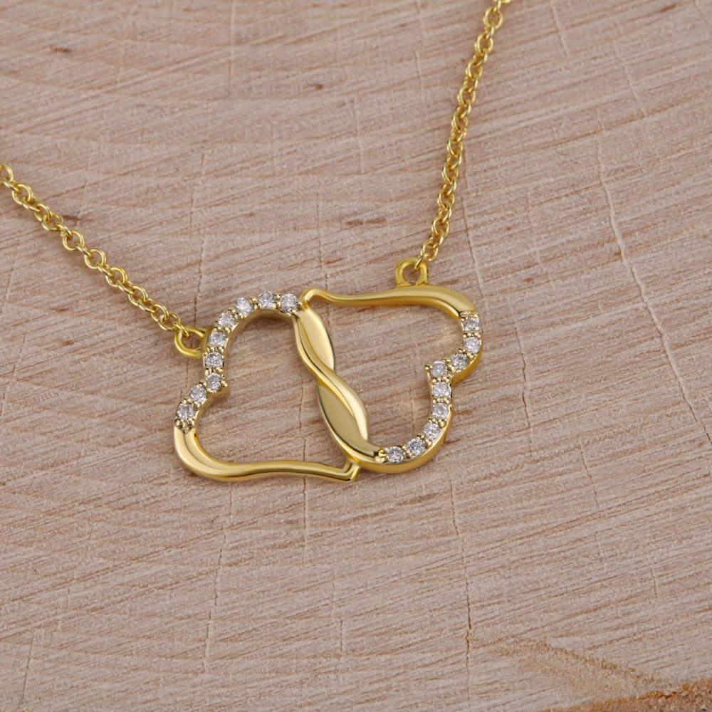 To My Wife Everlasting Love Necklace, Wife Gift From Husband, Anniversary Gift for Wife, Sentimental Gift for Wife, Birthday Gift for Wife - Best Today's Gifts