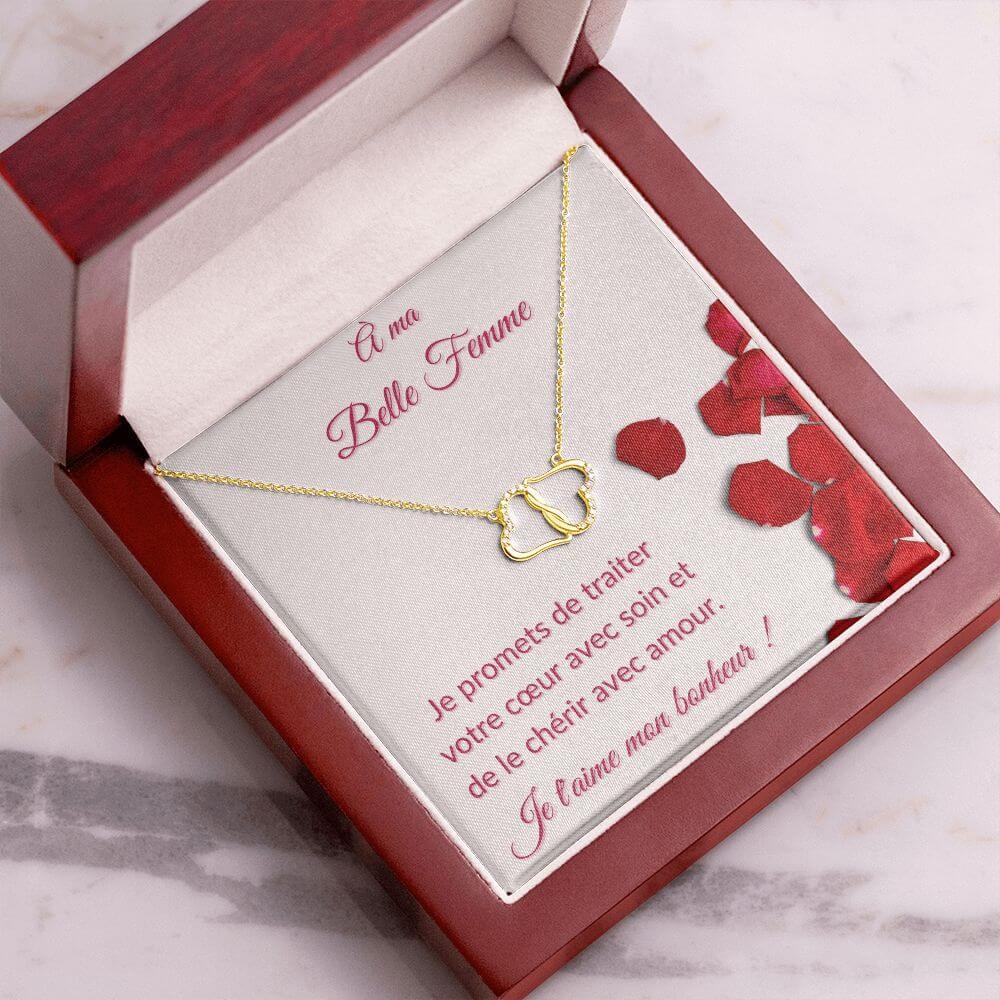 À ma Femme, Everlasting Love Necklace, de la part de ton homme - Best Today's Gifts