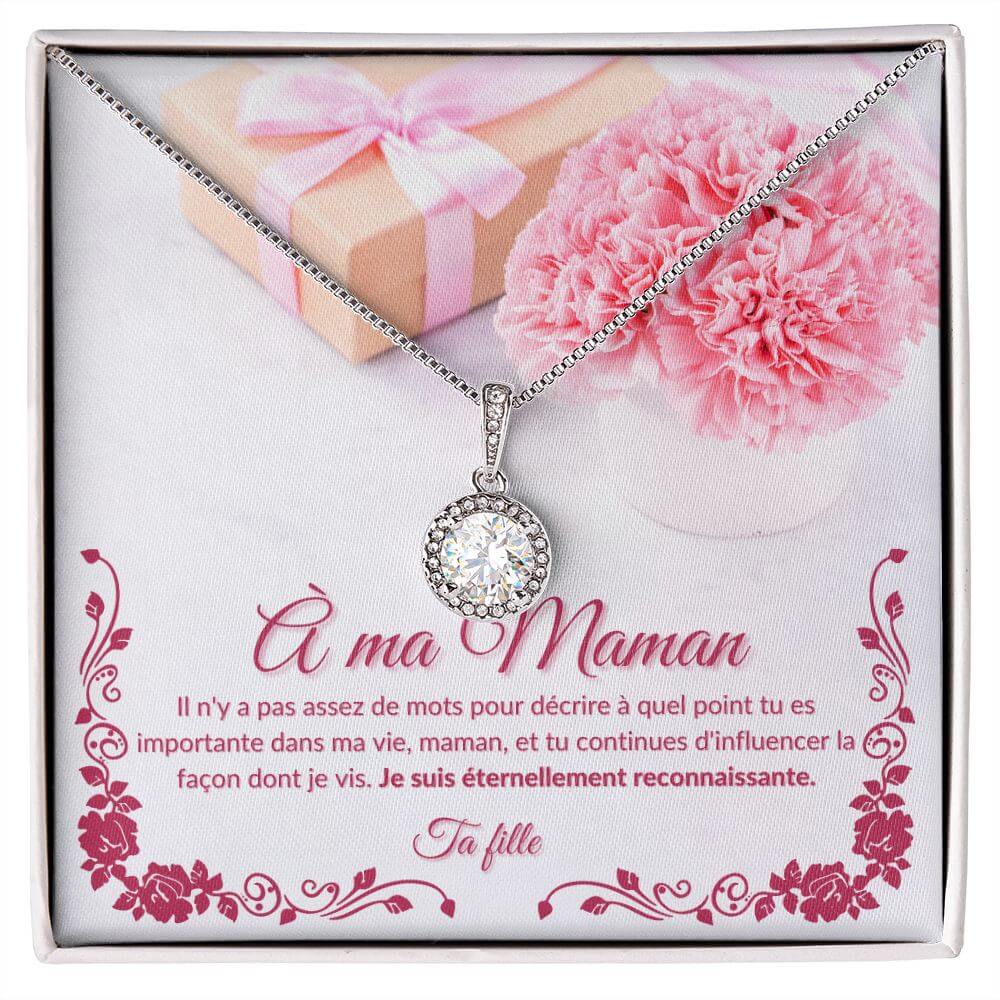 À ma Maman, Eternal Hope Necklace, de la part de ta fille - Best Today's Gifts