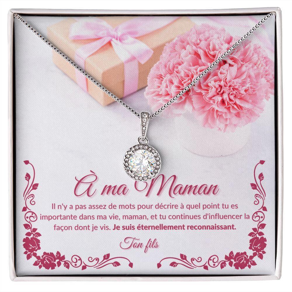 À ma Maman, Eternal Hope Necklace, de la part de ton fils - Best Today's Gifts