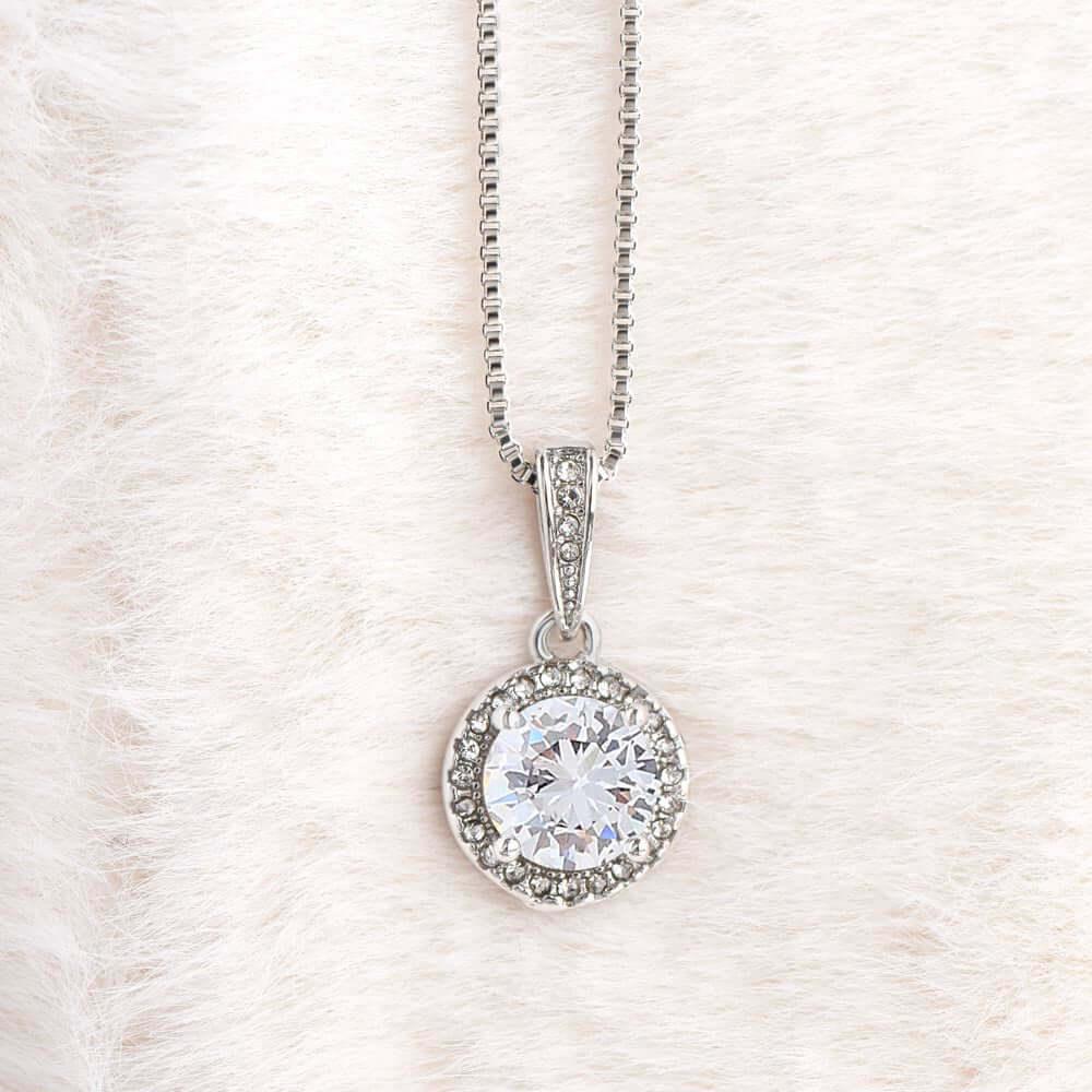 À ma Maman, Eternal Hope Necklace, de la part de ton fils - Best Today's Gifts
