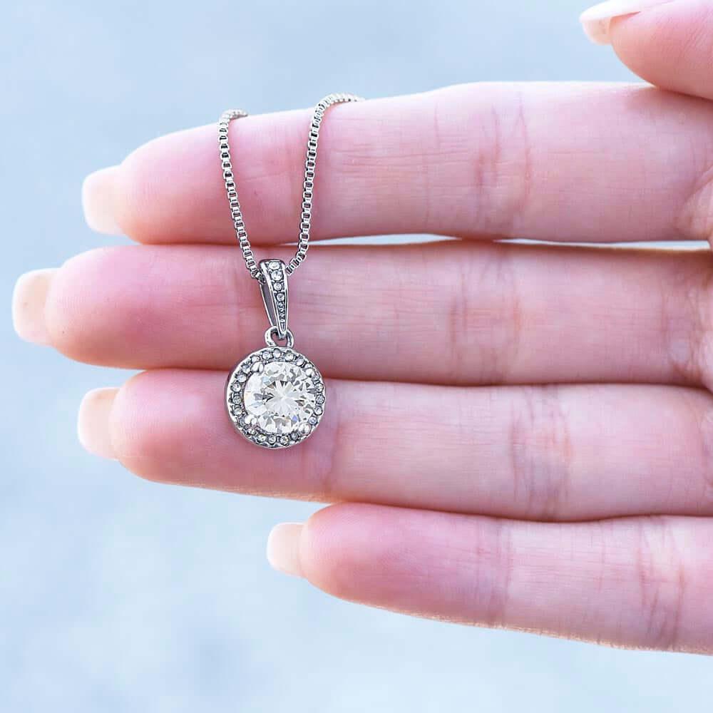 À ma Maman, Eternal Hope Necklace, de la part de ton fils - Best Today's Gifts