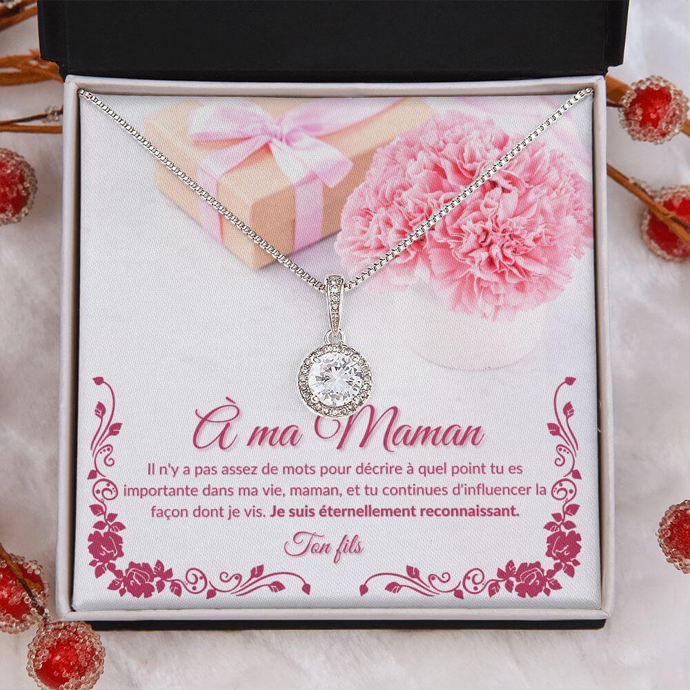 À ma Maman, Eternal Hope Necklace, de la part de ton fils - Best Today's Gifts